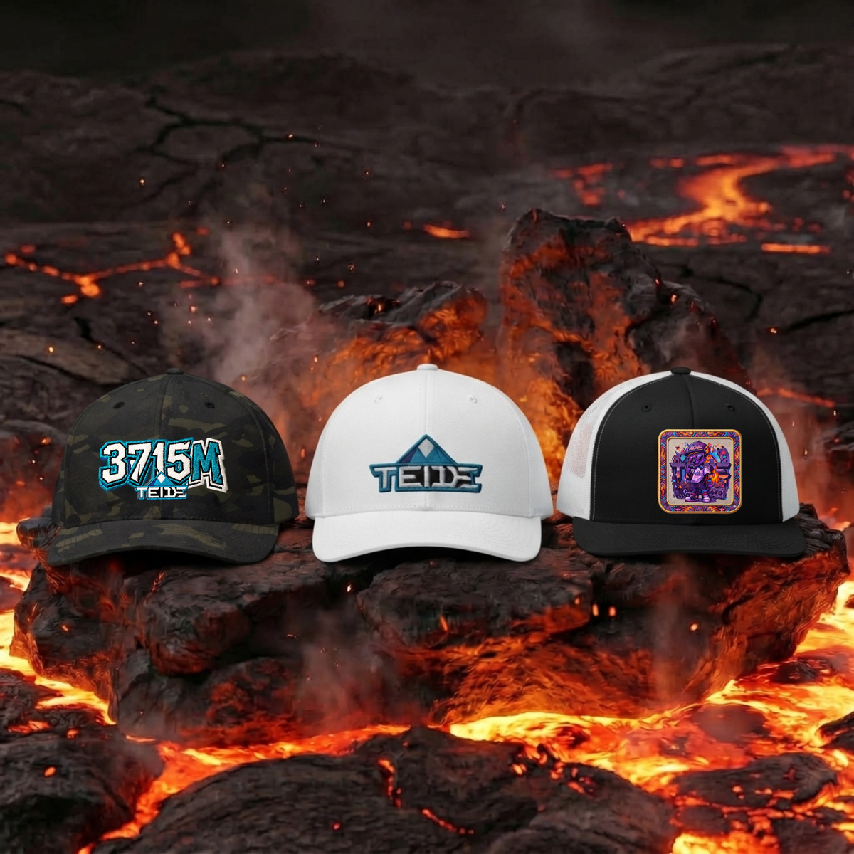 Colección Gorras TEIDE® | Identidad Streetwear de Altura
